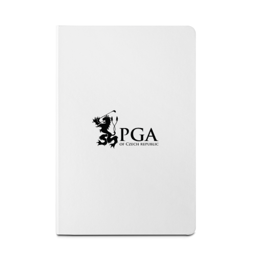 Zápisník s logem PGA - bílá
